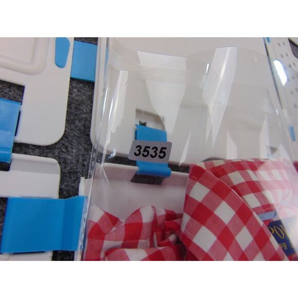 Polo Ralph Lauren Shirt Mens Med Red White Check Non-Iron - Picture 8 of 8